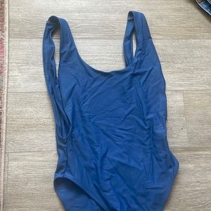 Aerie Swim One Piece-Blue